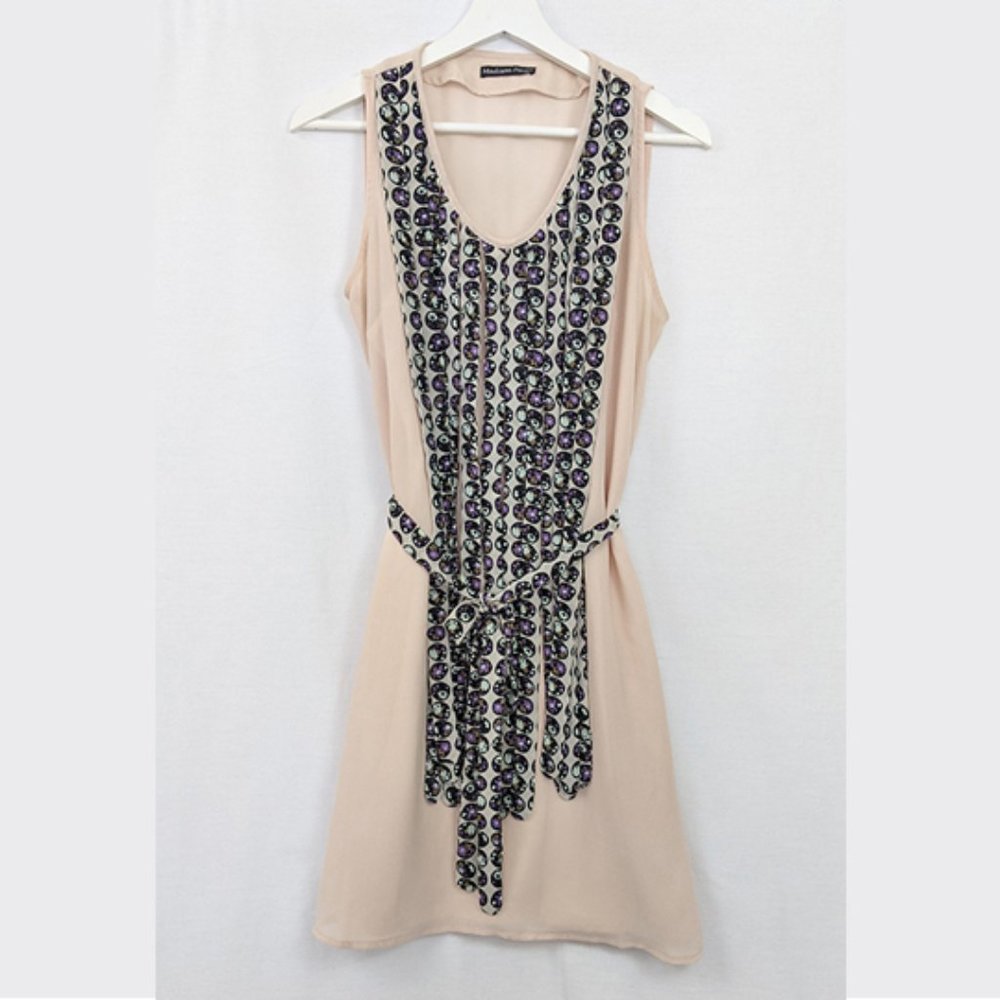SALE*2 FOR 20* Madison Paige Abstract Fringe Dress Size S/M